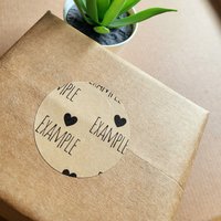 Rude Cat Gift Wrap Stickers
