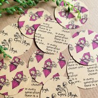Buffy the Vampire Slayer Gift Wrap Stickers