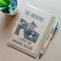 Funny Warhammer Valentines Card
