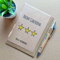 Funny Boyfriend Valentines Card 