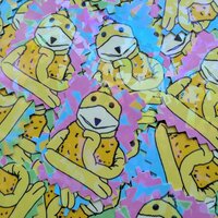 Flat Eric Stickers - Holographic Vinyl Sticker Pack of 10