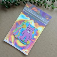 Rex the Runt Stickers - Holographic Vinyl Sticker Pack of 10