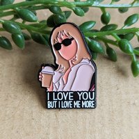 Sex and the City Samantha Enamel Pin Badge