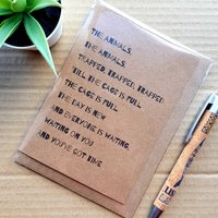 Orange is the New Black Birthday Card