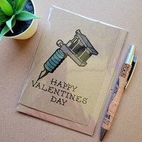 Tattoo Valentines day Card