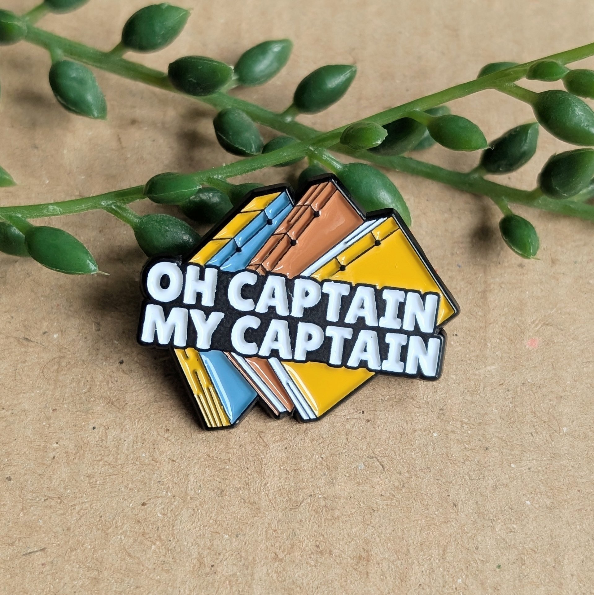 Dead Poets Society Enamel Pin Badge