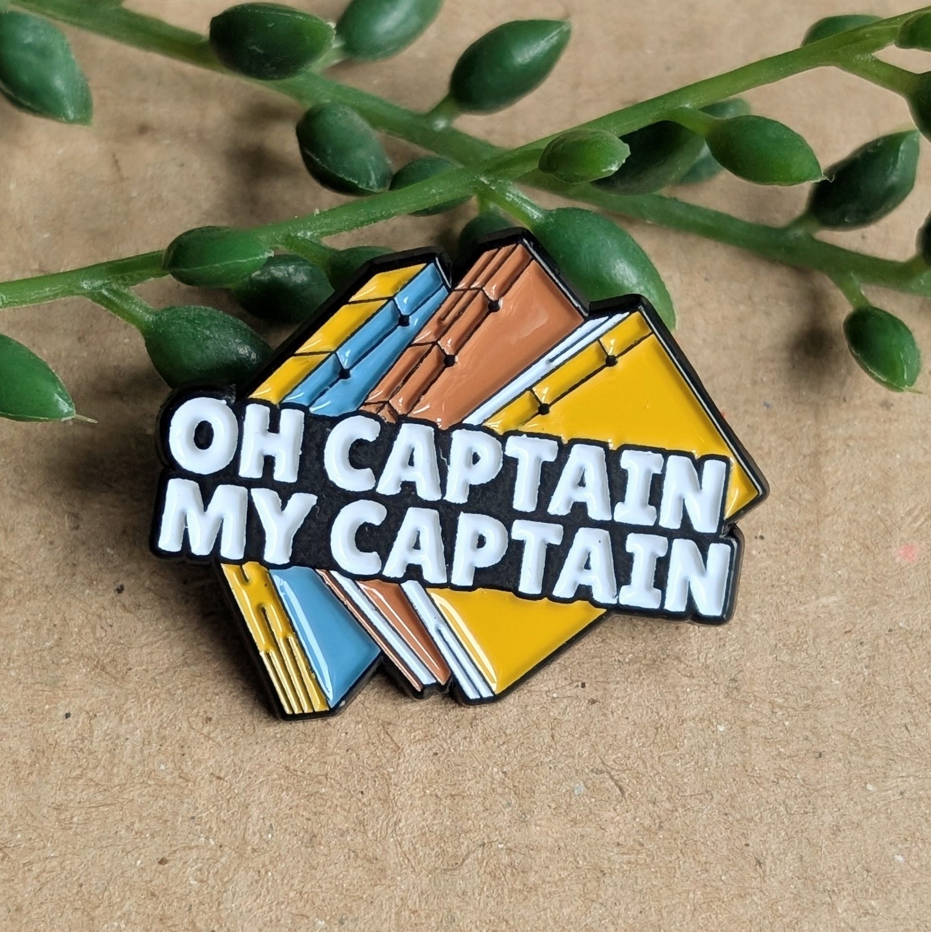 Dead Poets Society Enamel Pin Badge