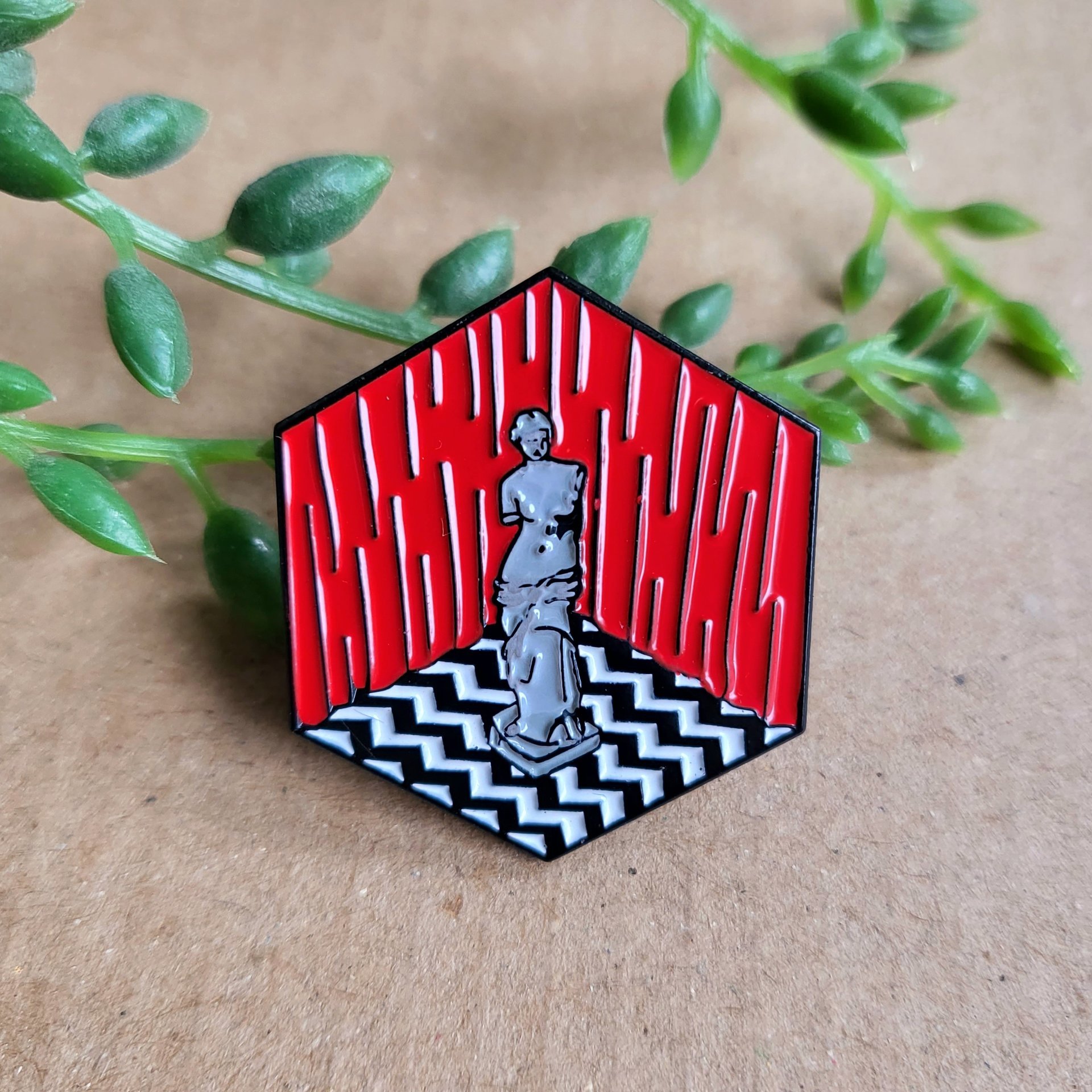 Twin Peaks Enamel Pin Badge
