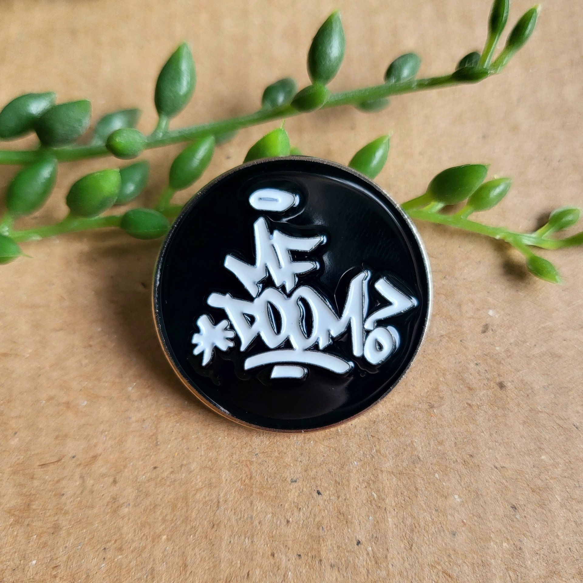 MF Doom Enamel Pin badge