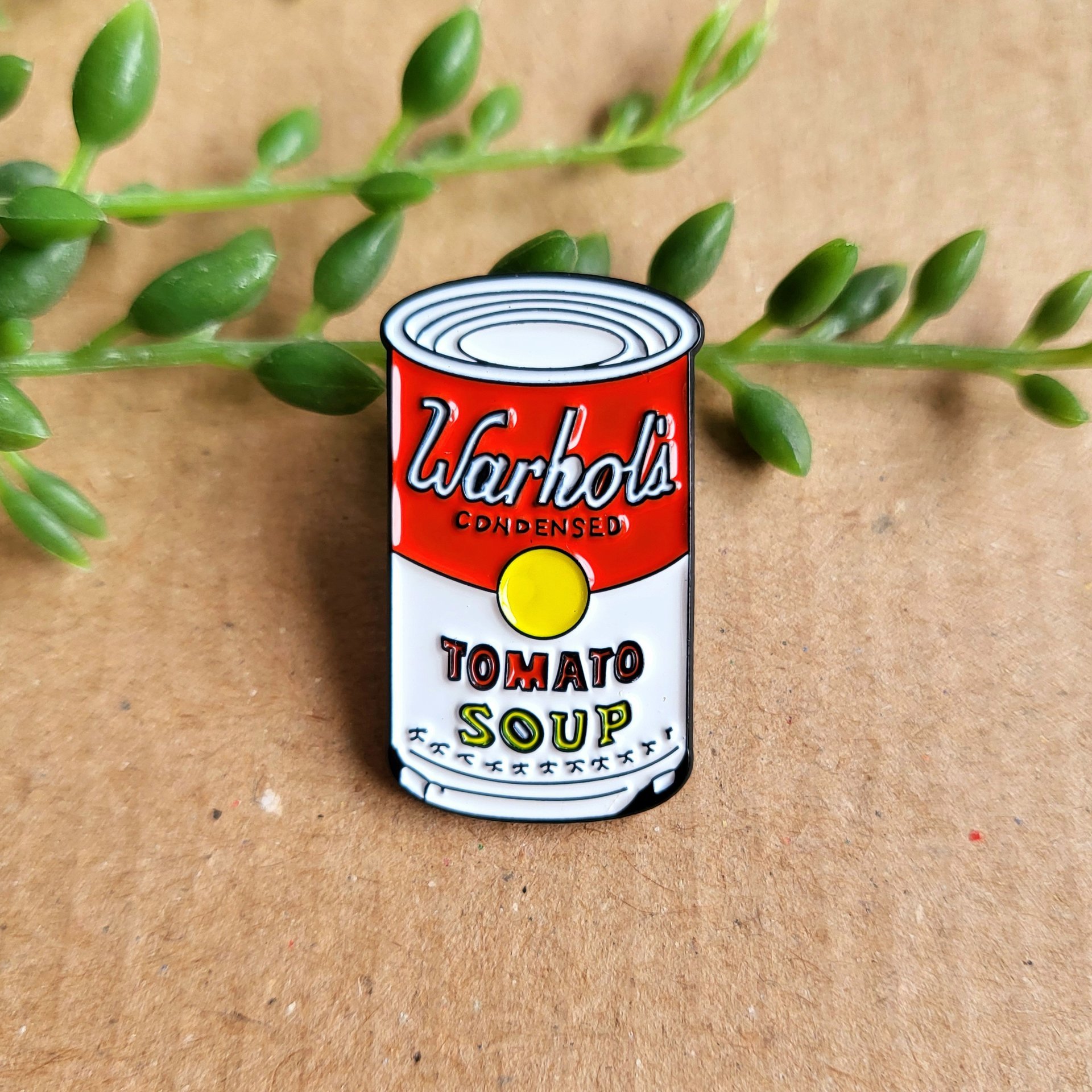 Andy Warhol Enamel Pin Badge