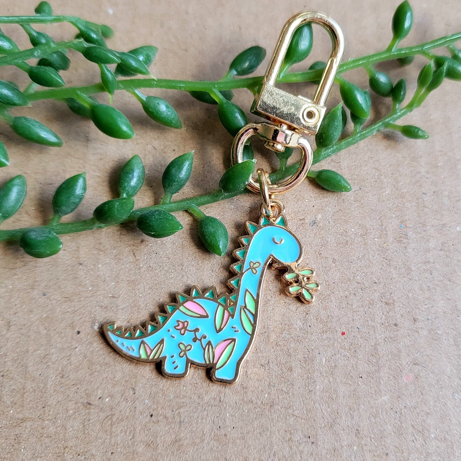 Cute Dinosaur Keyring