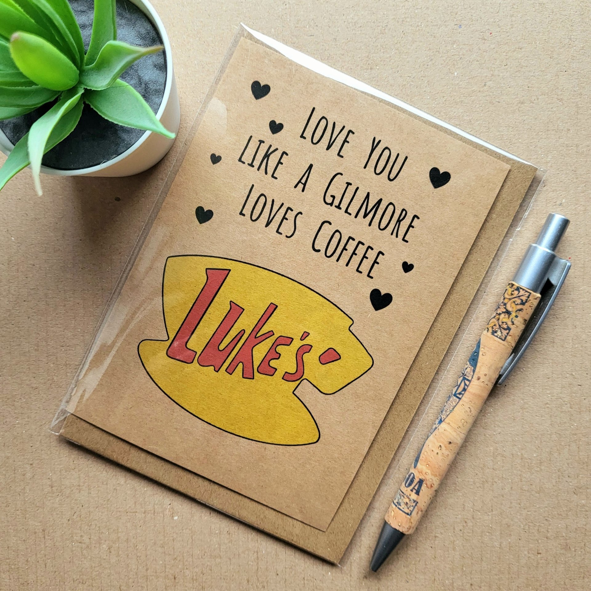 Gilmore Girls Valentines Card
