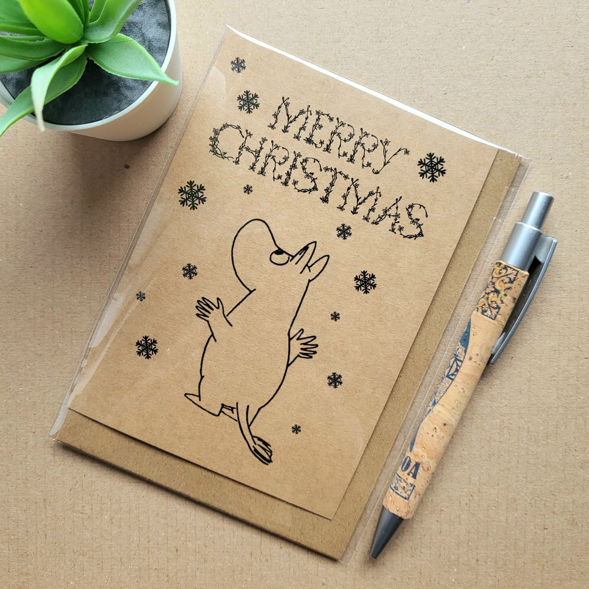 Moomins Christmas Card