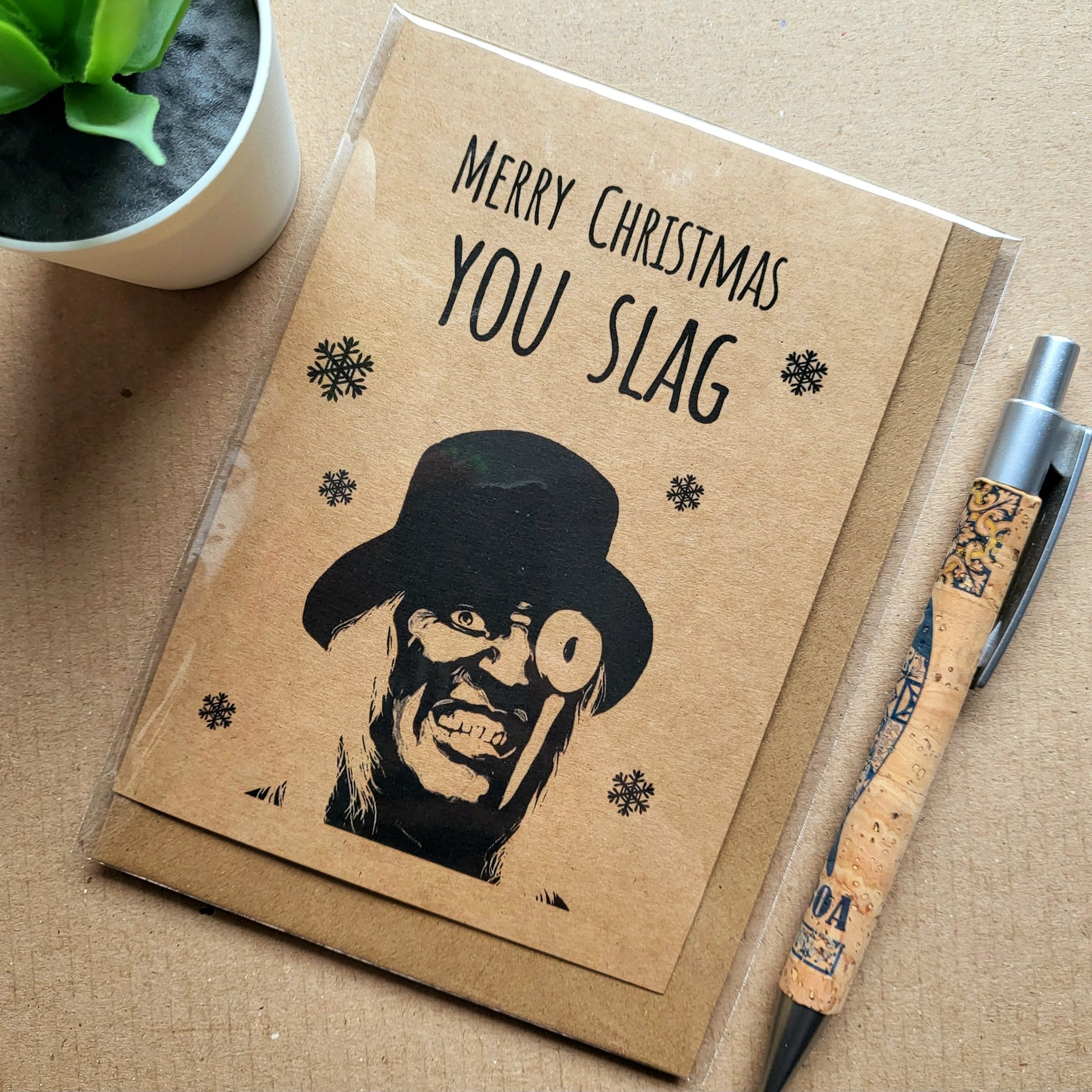 Mighty Boosh Christmas Card