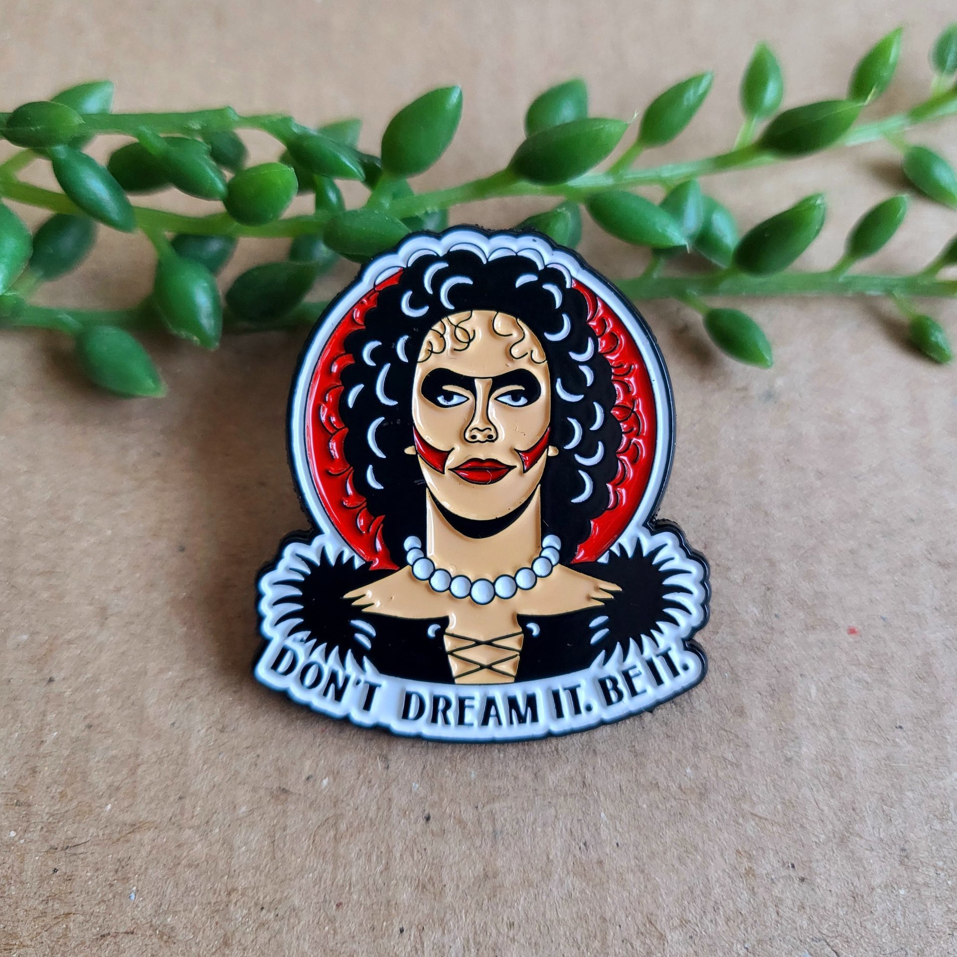 Rocky Horror Frank n Furter Enamel Pin badge
