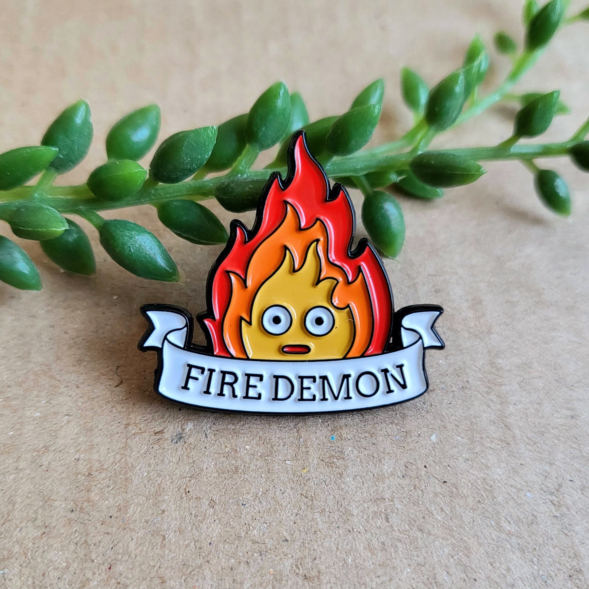 Howls Moving Castle Enamel Pin badge