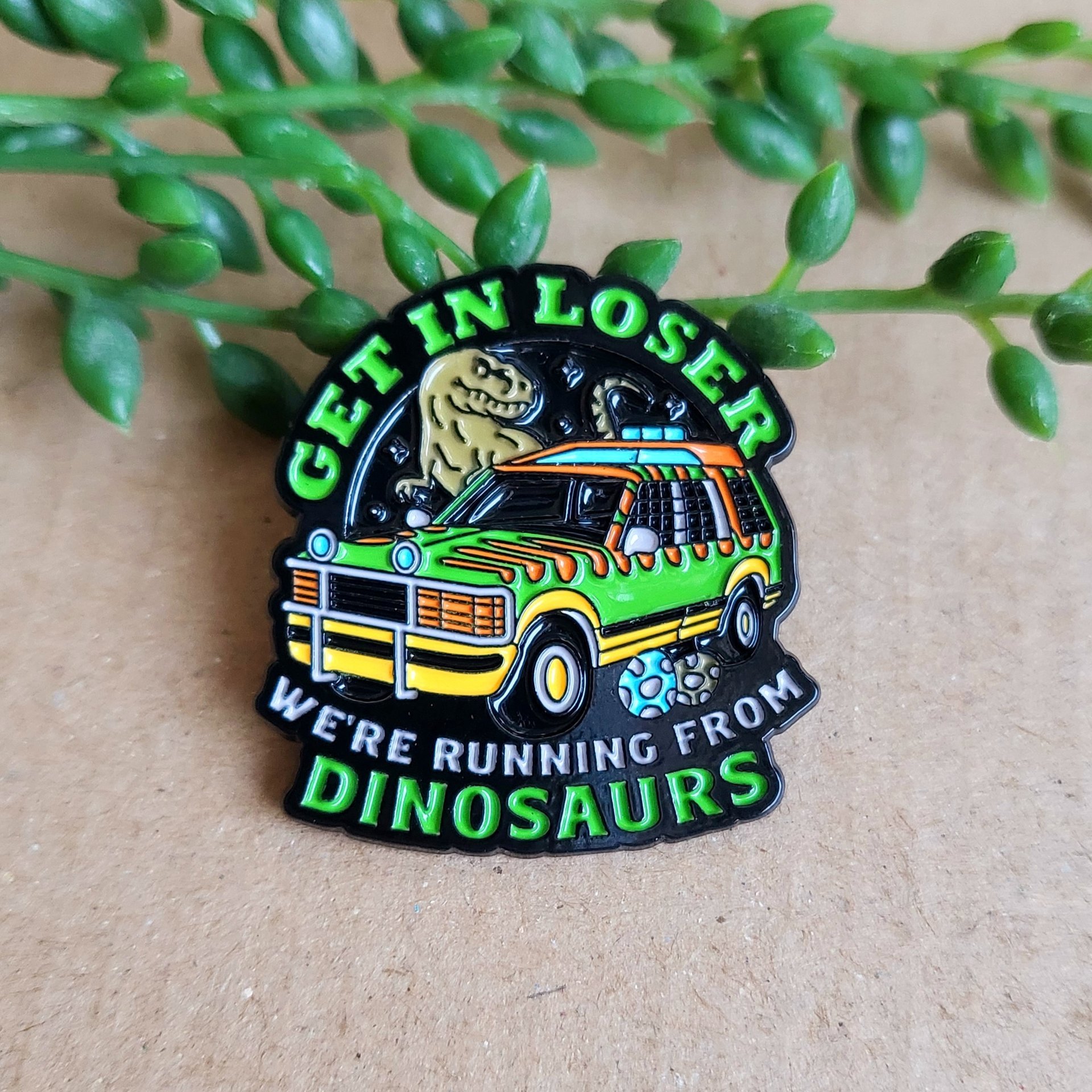 Jurassic Park enamel pin badge 