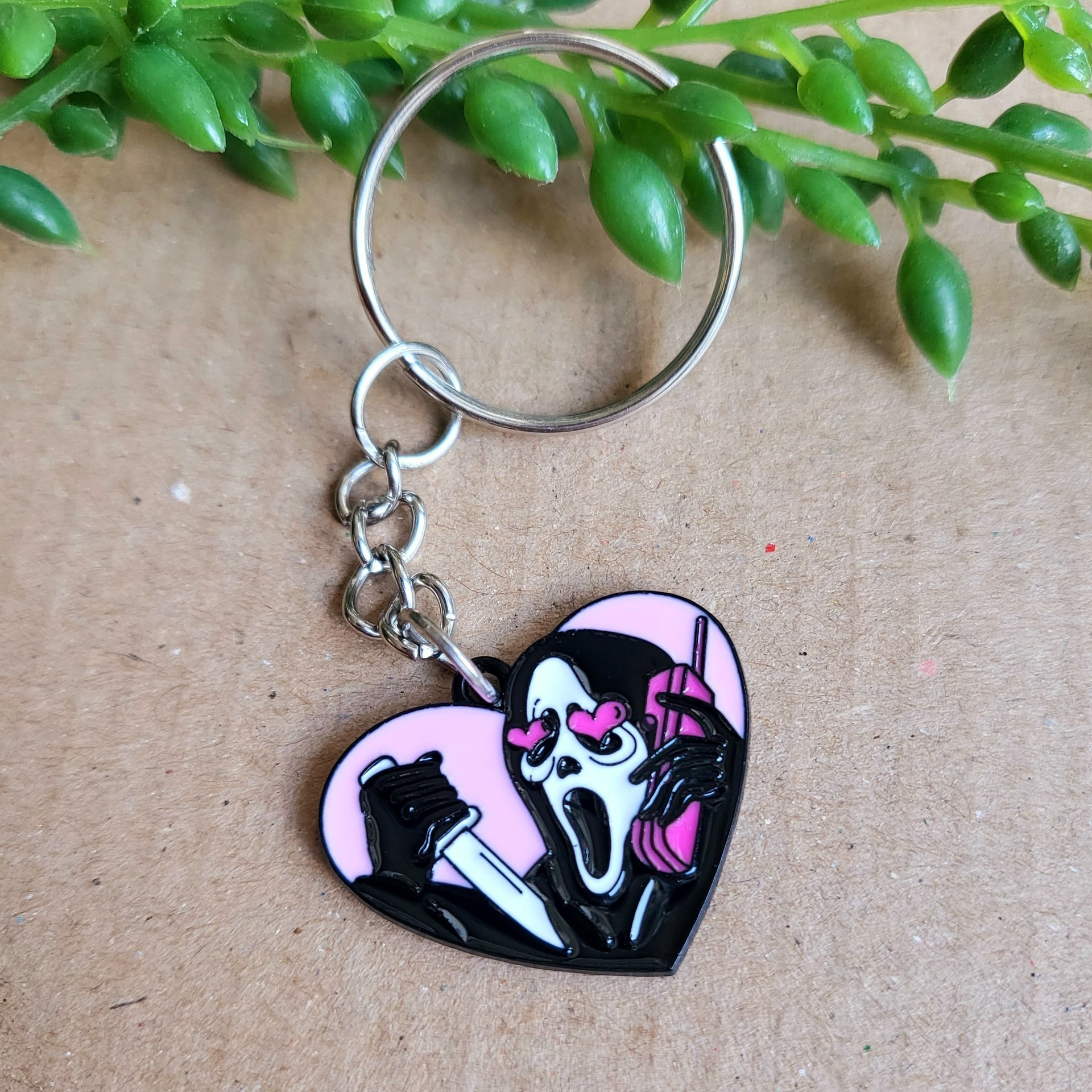 Scream Ghostface Keyring