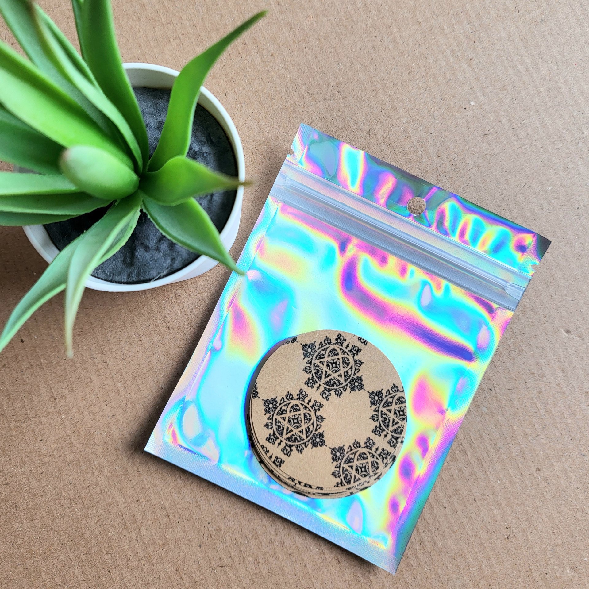 HIM Heartagram Gift Wrap Stickers