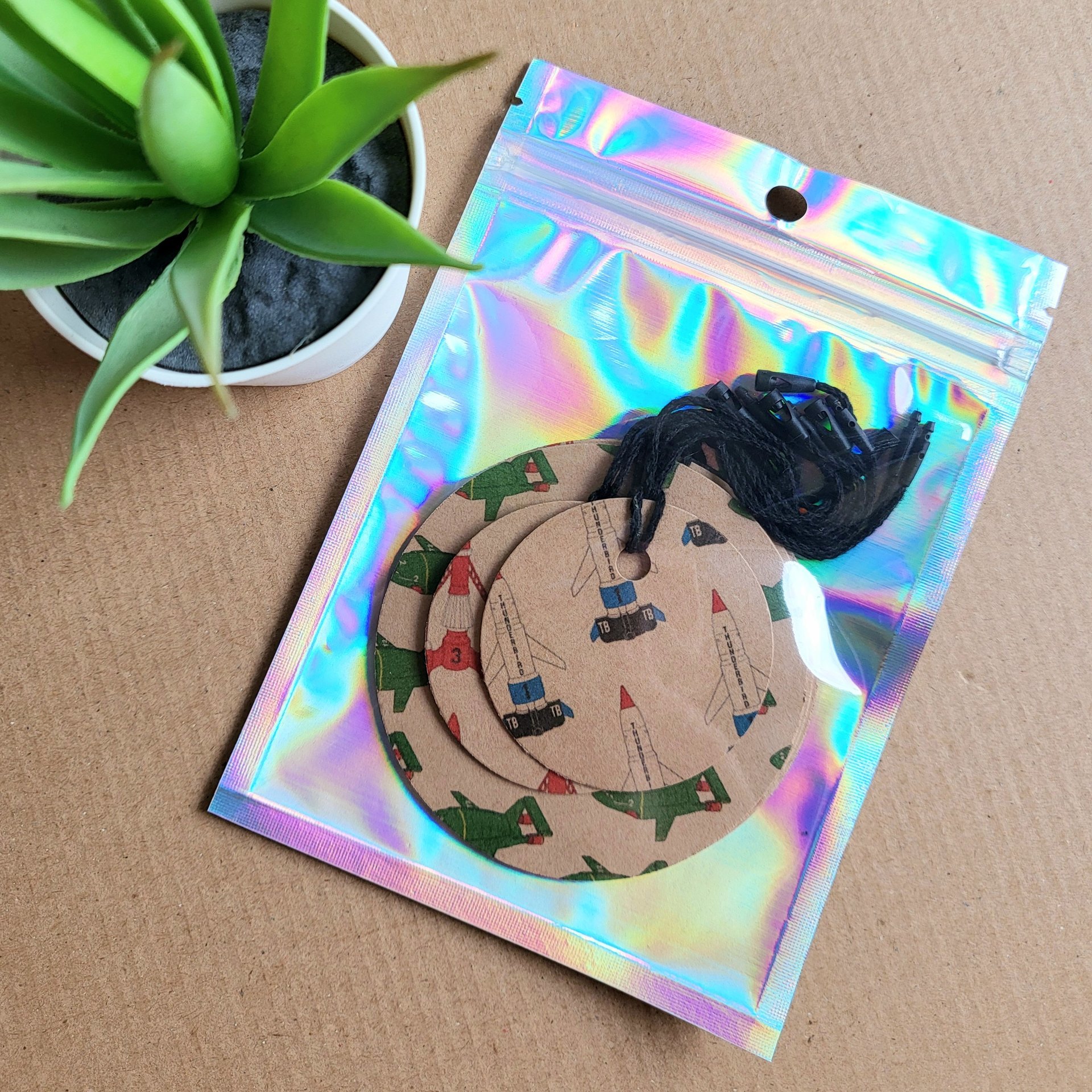 Thunderbirds Gift Tags