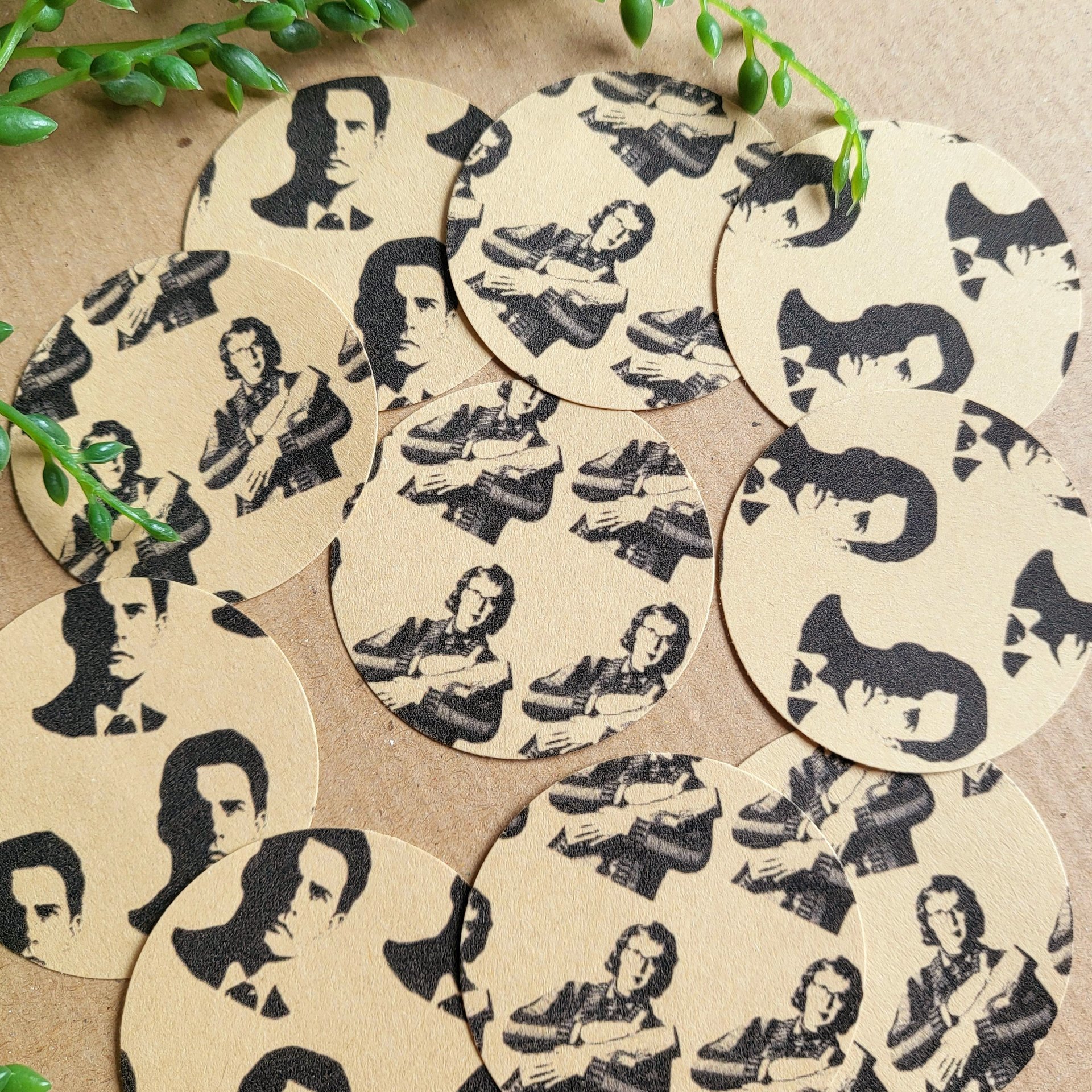 Twin Peaks Gift Wrap Stickers