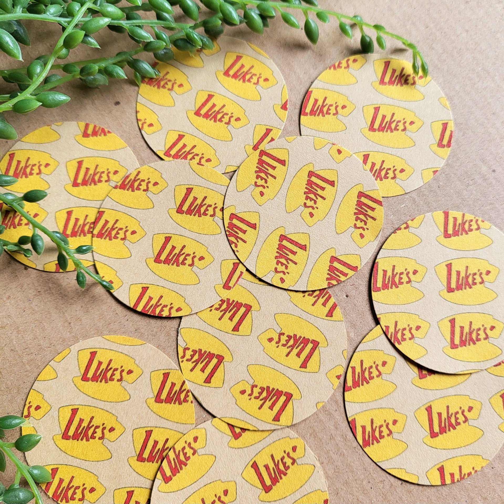 Gilmore Girls Gift Wrap Stickers