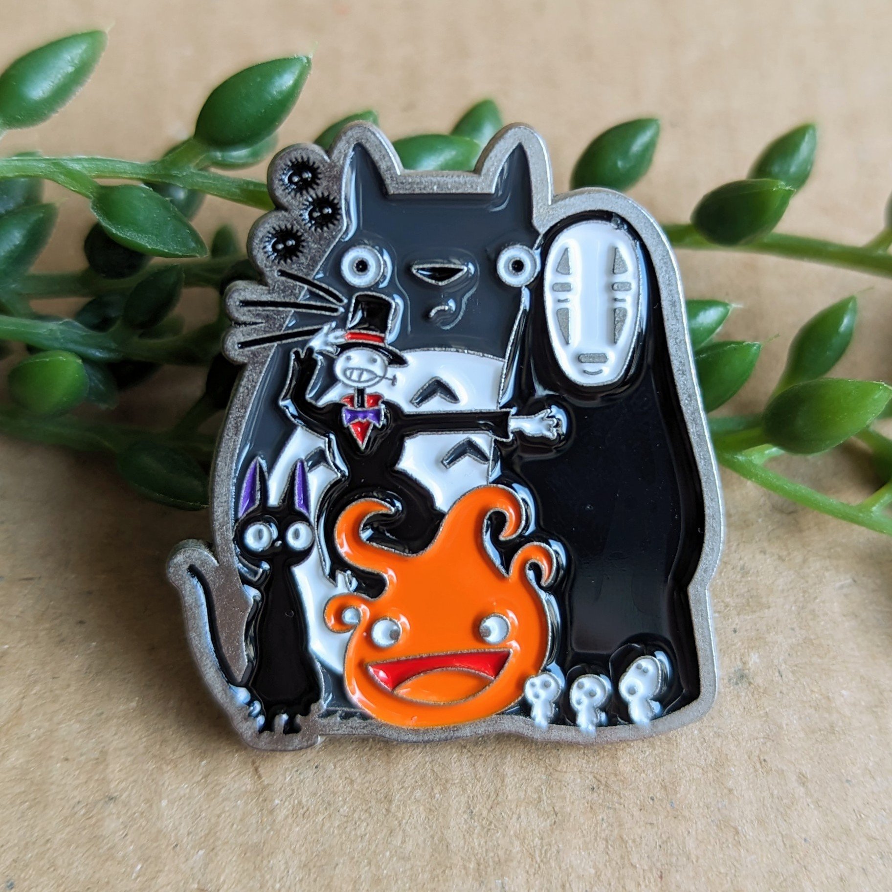 Studio Ghibli Enamel Pin Badge