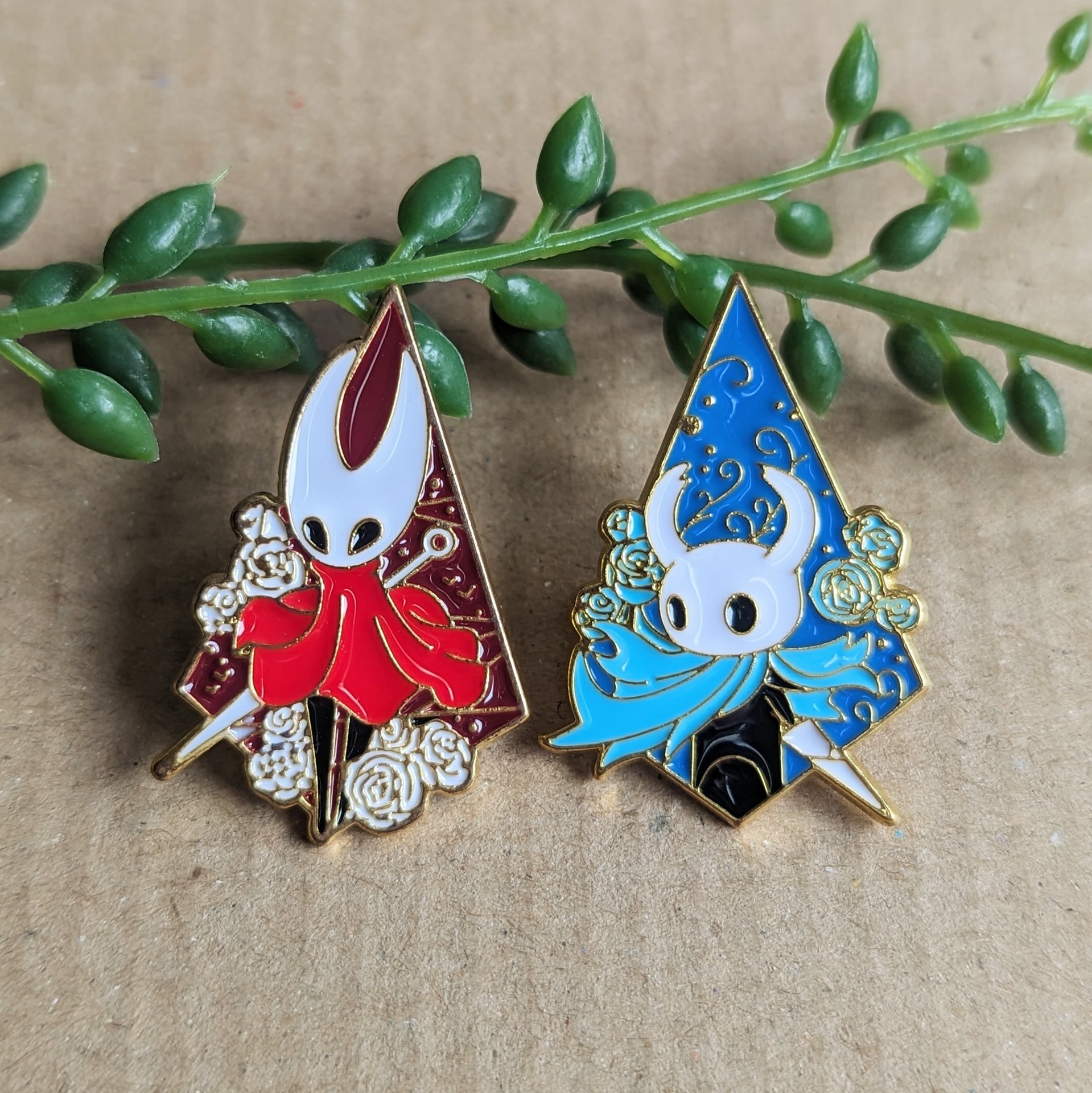 Hollow Knight Enamel Pin Badge Set