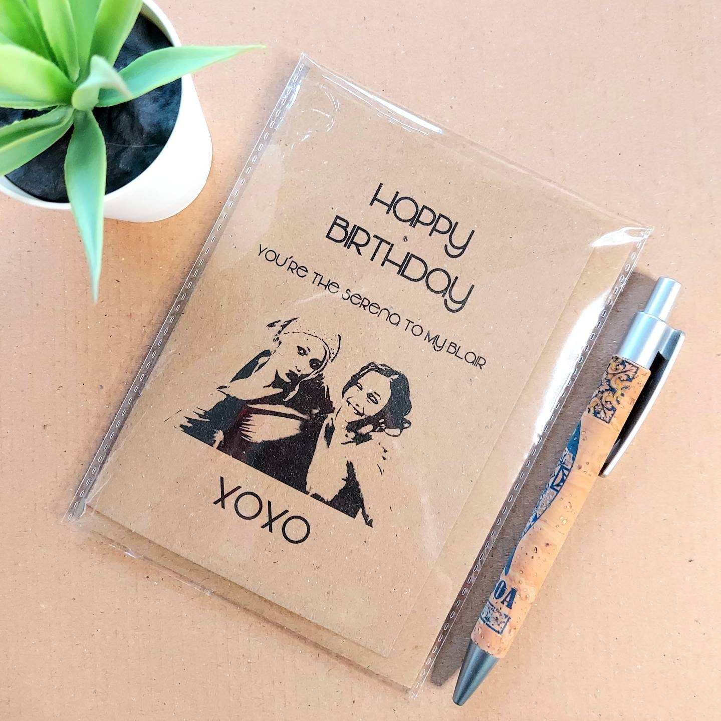 Gossip Girl Birthday Card - Funny Best friend card