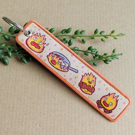 Calcifer Keyring