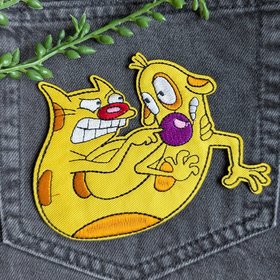 CatDog Iron-on Patch