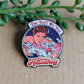David Hasselhoff Enamel Pin Badge