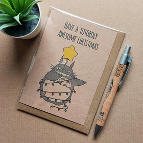 Totoro Christmas Card