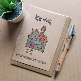 Funny New Home Card