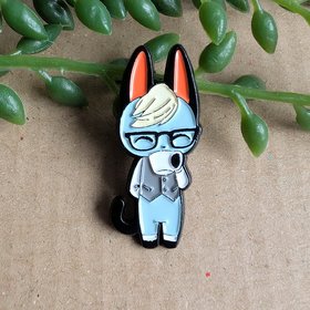 Animal Crossing Enamel Pin Badge - Raymond