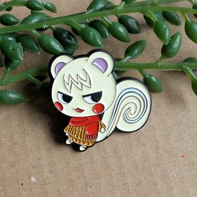 Animal Crossing Enamel Pin Badge - Marshal