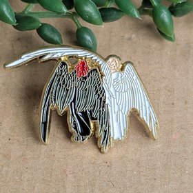 Good Omens Enamel Pin badge