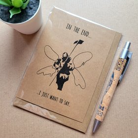 Funny Linkin Park Blank Greeting Card
