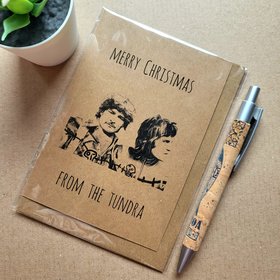 Funny Mighty Boosh Christmas Card