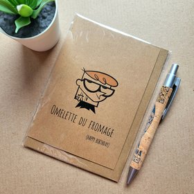 Funny Dexter's Laboratory Birthday card