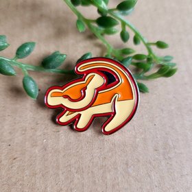The Lion King Simba Enamel Pin badge