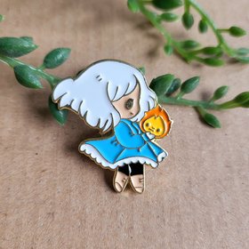 Howls Moving Castle Enamel Pin badge