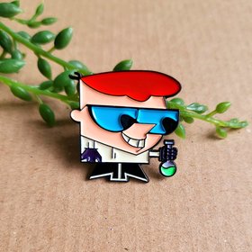 Dexter's Laboratory enamel pin badge