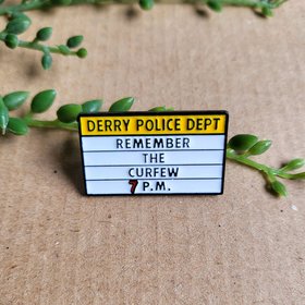 IT Horror Movie Enamel Pin badge