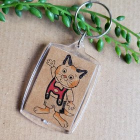 Richard Scarry Keyring
