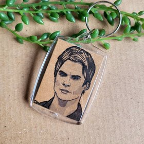  Vampire Diaries Keyring
