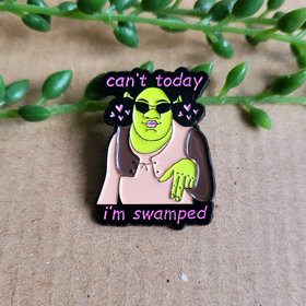 Shrek enamel pin badge