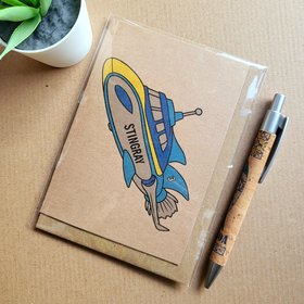 Stingray birthday card