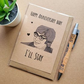Funny Austin powers anniversary card