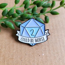 D20 Enamel Pin badge - Dungeons and Dragons